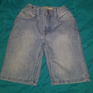 Boys Light Wash Denin Short
